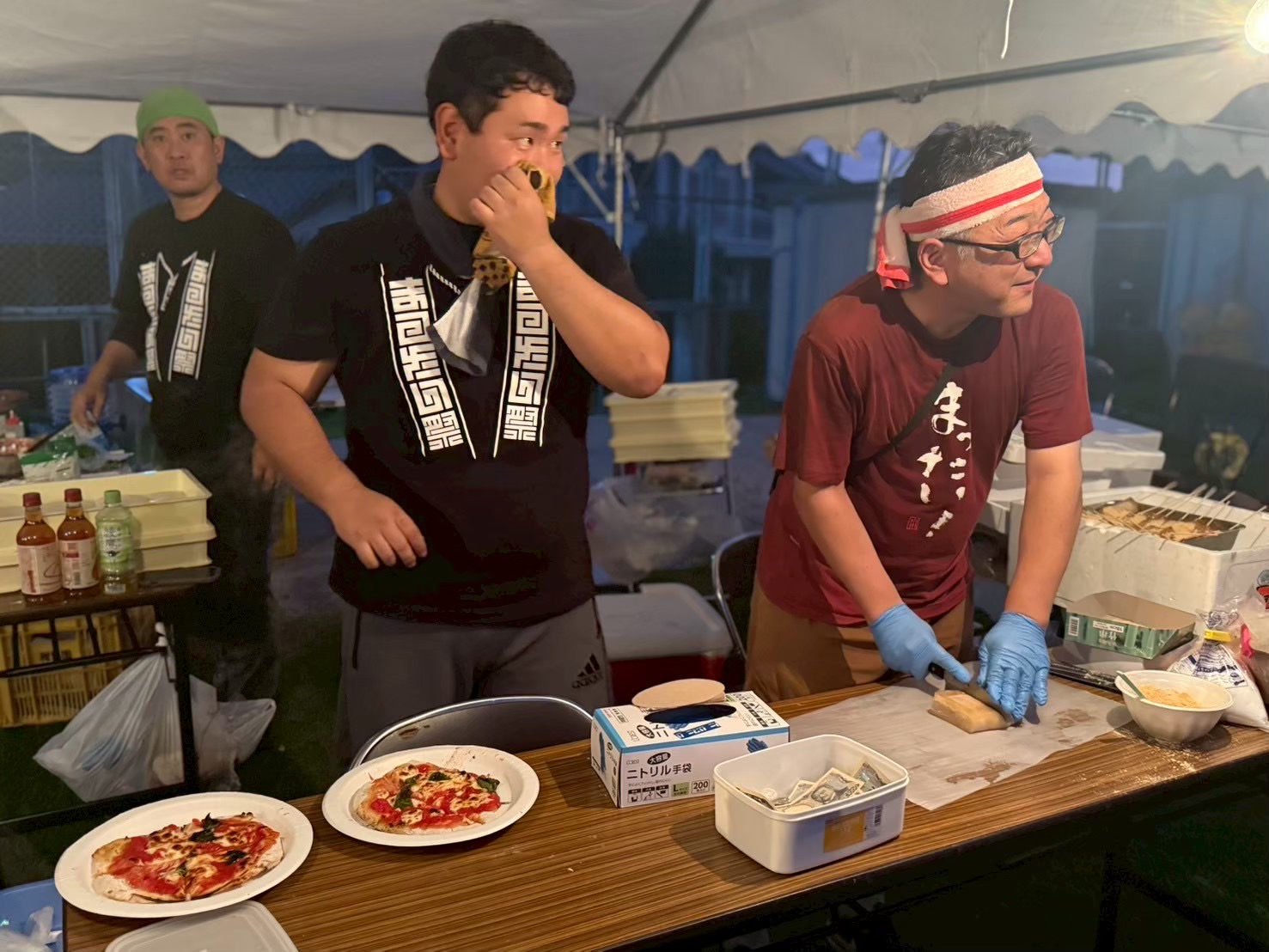 石窯ピザ屋台